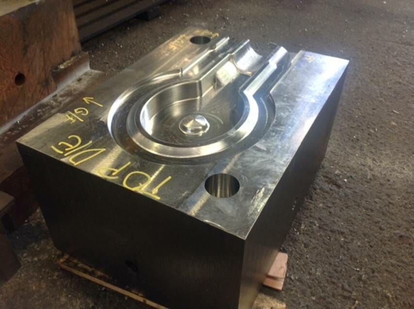 top die closed die forging